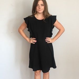 Who What Wear NWT Ruffle Skater Dress